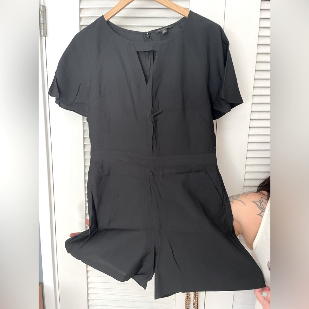 Banana Republic Black Romper